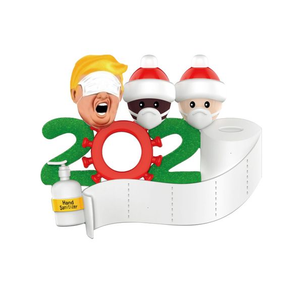 

factory outletmhexdhl trump ornament diy greetings 2020 quarantine xmas birthday party pandemic social distancing christ