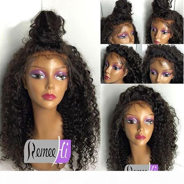 

fashion black women 100%unprocessed peruvian wavy front lace wig glueless full lace human hair wigs with baby hair around, Black;brown