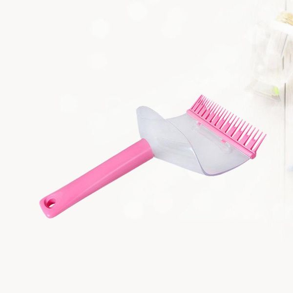 

1pc hair comb portable trimmer hairstyle trim tool bangs cut comb fringe cut hair trim tool for women girls, Silver