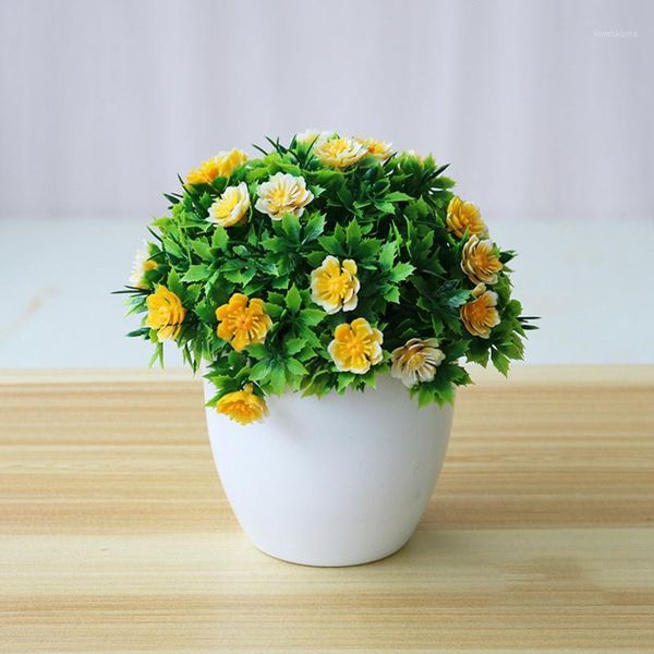 

bonsai simulation plant home decoration melaleuca potted home l fake flower decoration creative gifts fashion ornaments1