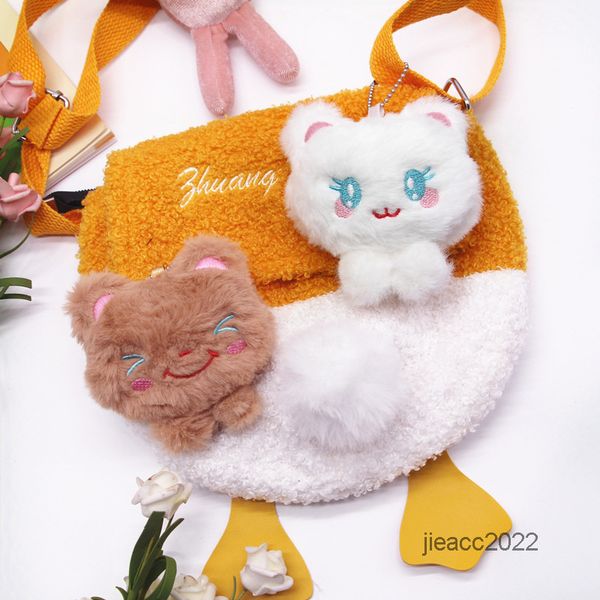 

keys chain mickings cute plush teddy bear doll small gift, Silver