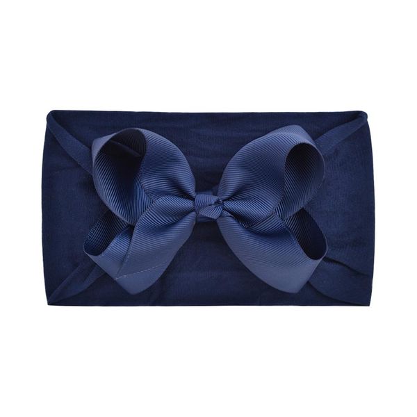 

1 piece baby headband baby bow nylon for girls baby hairbands newborn with bow bandeau bebe fille headband turban accessory q jlljil