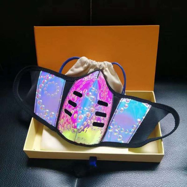 

mask 2 dropshipping party masks 2021 men women fashion designer leather face mask anti dust reusable washable mouth cover mask