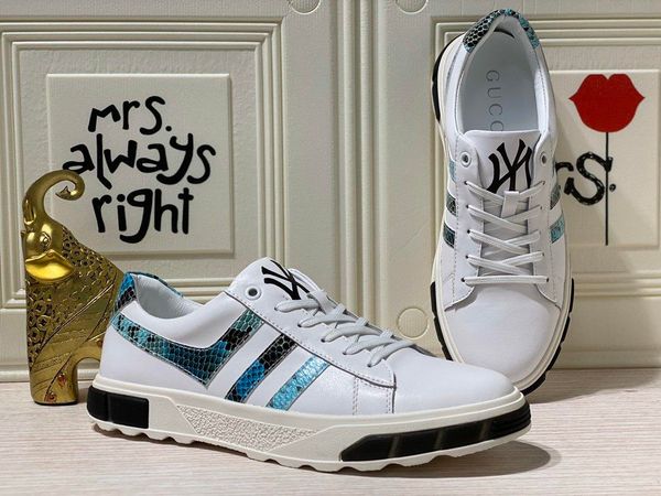 

20fw casual shoes designer men's sneaker casual shoes sneakers sports trainers guchi eur 38-44 with box