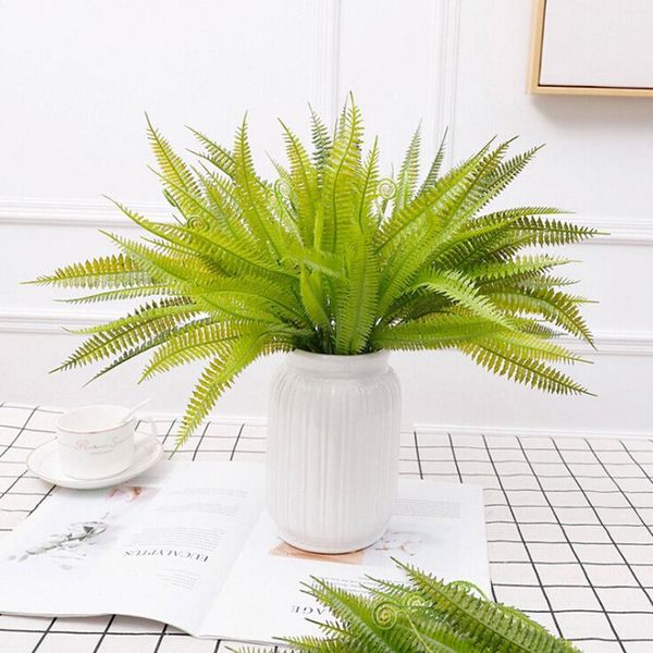 

simulation green plant shrubbery artificial flowers green plant leaves wedding indoor outdoor home garden office decor new1