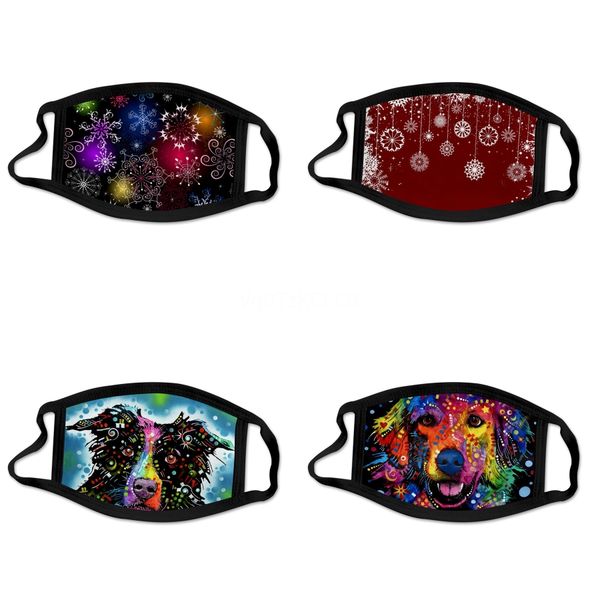 

washable elastic camouflage mouth masks print earloop dust filtrition face mask for man and woman#406, Black