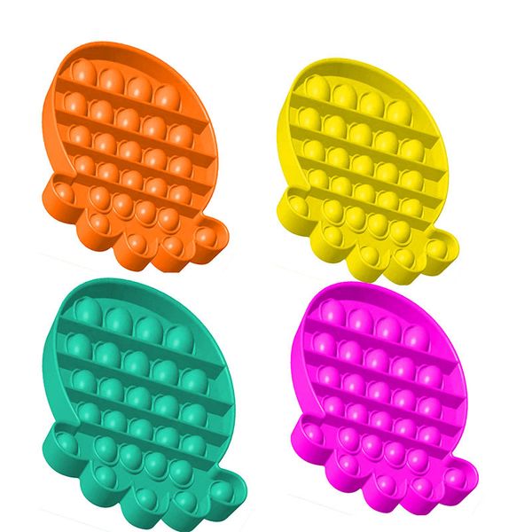 

push bubble fidget toys autism special needs stress reliever helps relieve stress increase focus soft squeeze decompression toy mix style