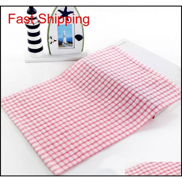 

new kitchen dish towels cotton soft microfibre double-sided absorbent non-stick oil wash bowl towels kitchen cle qylakr new_dhbest