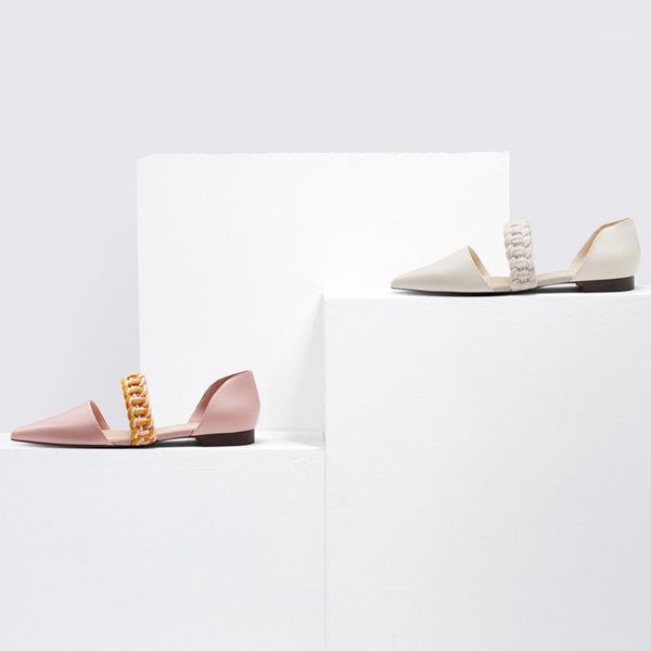 

sandals 2021 spring flat shoes pointed shoes1, Black