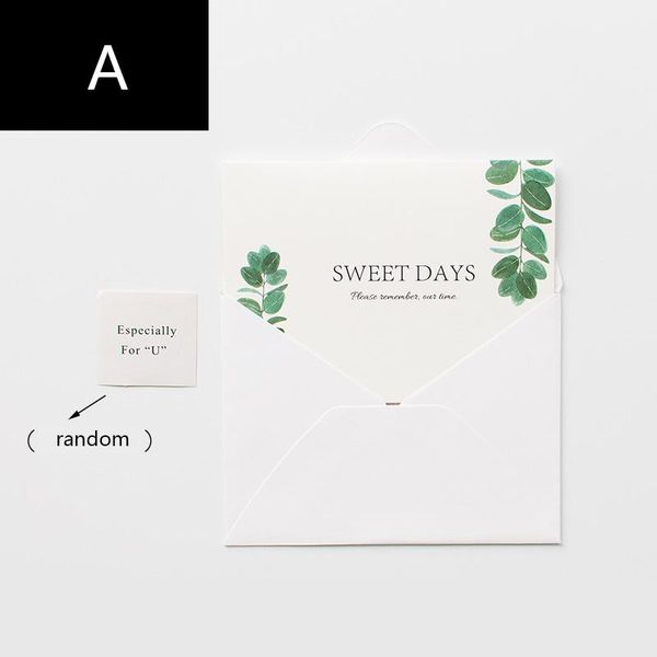 

xinaher 5pcs summer plants leaves greeting cards thank you card with envelope for holiday season mother day blessing cards yxlqya
