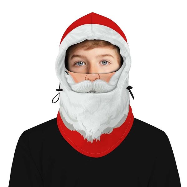

motorcycle scarf neck cycling masks snowman bandana headband balaclava christmas santa claus cosplay