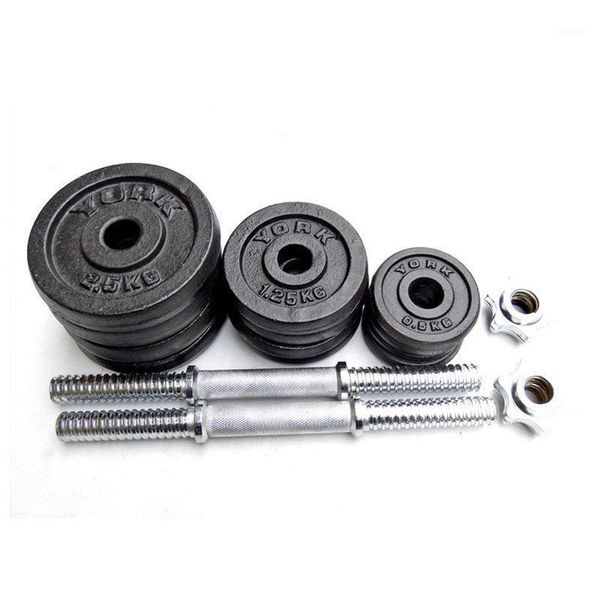 

fitness equipment paint dumbbell 20kg household dumbbell set gift box slip-proof gym and exercise equipment workout1