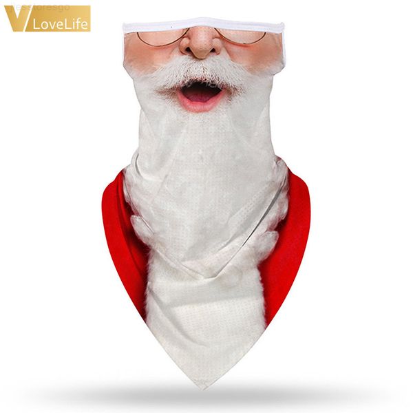 

neck gaiter cover face scraf dustproof women men ear loops scarf bandana christmas decoration outdoor ornaments