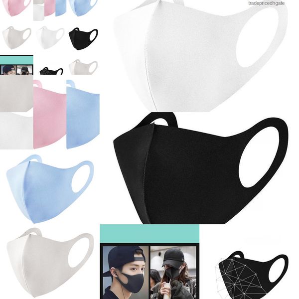 

ice 5 silk adults colors mouth filter valve face mask pm2.5 reusable windproof washab ce1u 6xyp