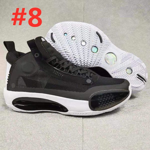 

new xxxiv 34 2020 eclipse snow leopard blue void amber mens basketball shoes athletic 34s sport sneakers 53a8, Black