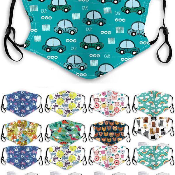 

designer kids face children's cartoon butterfly dinosaur masks pm2.5 dust-proof and smog earhook washable baby mask 1 n9yog