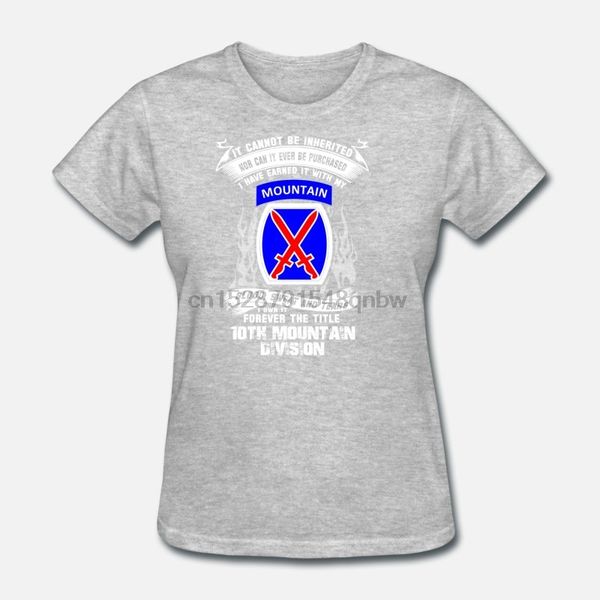 

10th mountain division ive earned it with blo woman round neck summer for oversize 5xl male sport hooded sweatshirt hoodie t shirt