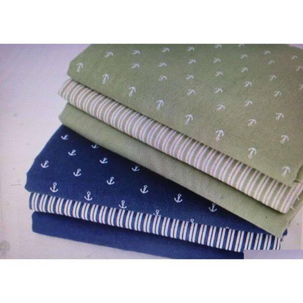 

new cotton cloth fabric table cloth sea style fabric anchor series garment f qylkwz bdebaby