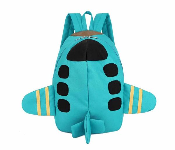

20 # школьный рюкзак для 1-3 лет детские мальчики девочки дети plane pattern животных рюкзак малышей школа сумка симпатичные сумки
