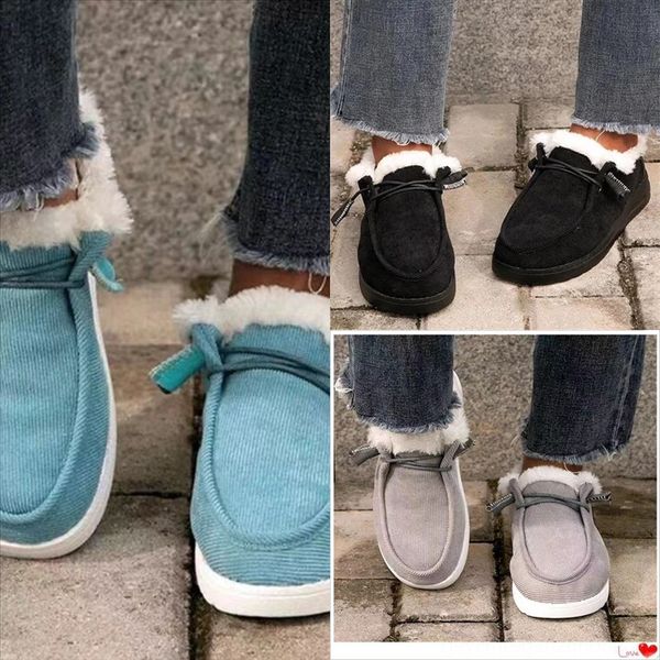 

uhbmm boots cotton snow boot leather kneel ankle size grey male shoes male snow boot male cotton pad mens womens boot girl fashion women, Black
