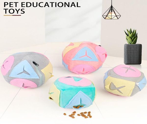 

pet dog toy interactive short plush balls pet dog cat puppy chew toys ball teeth chew toys tooth cleaning balls food q jllaho