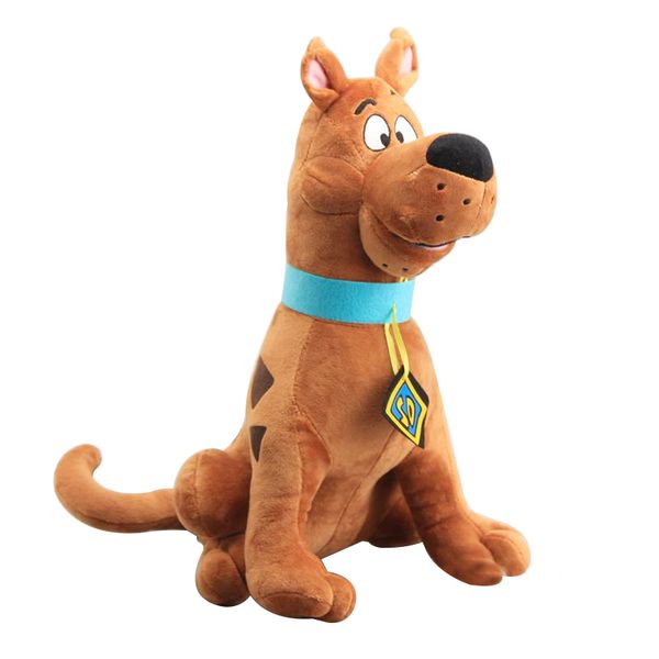 

1pcs 35cm soft cute scooby-doo great dane scooby doo dog cute dolls stuffed animal plush toy new christmas gifts y200723