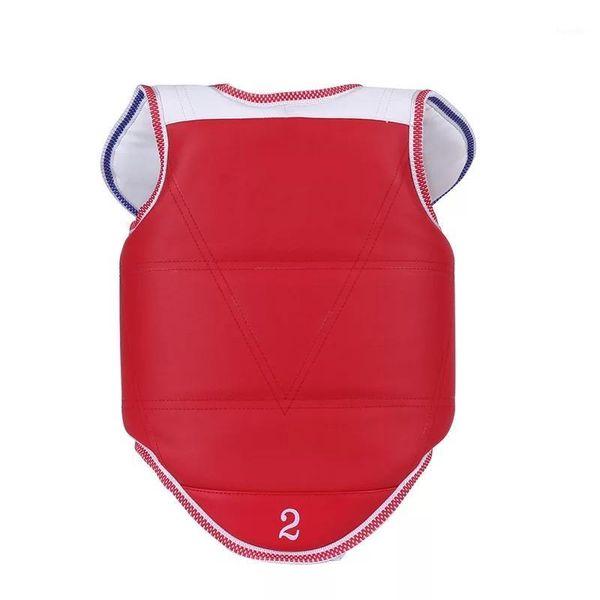 

back support durable taekwondo traditional guard red blue karate chest protectors wtf supporters1, Black;blue