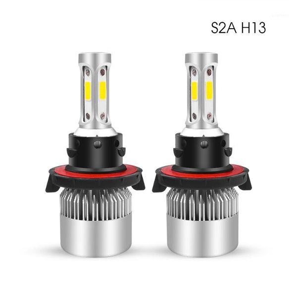 

2pc 6500k h4 led h7 h11 h8 hb4 h1 h3 hb3 auto s2 car led headlight bulbs 72w 8000lm car styling all in one combo beam fog lamp1