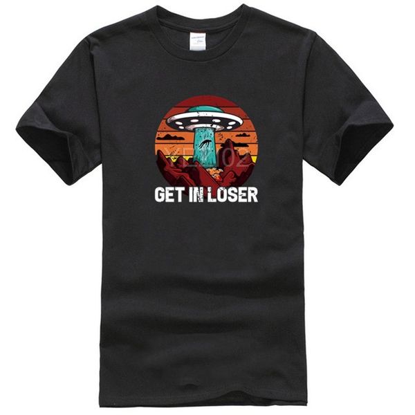 

alien t-shirt, get in loser t shirt, funny space t-shirt, canvas black t-shirt, t shirt sport hooded sweatshirt hoodie