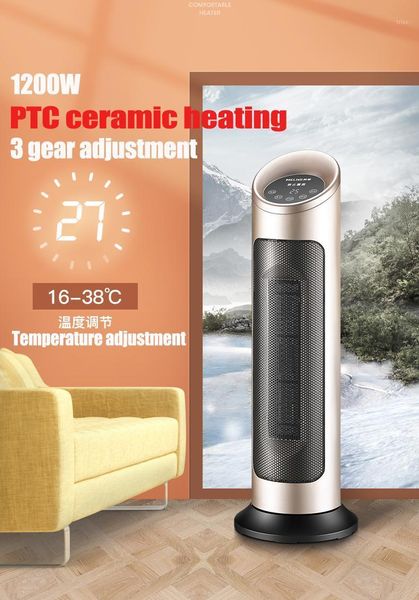 

portable electric heater ptc ceramic fast heating electric heater fan winter home space warmer remote controller1