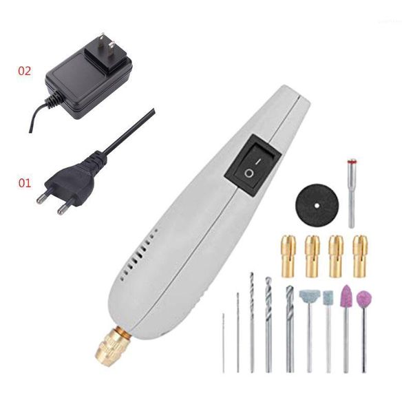 

mini electric drill p-500-1 +15pcs diy dremel accessories grinding tool electric grinder engraving pen1