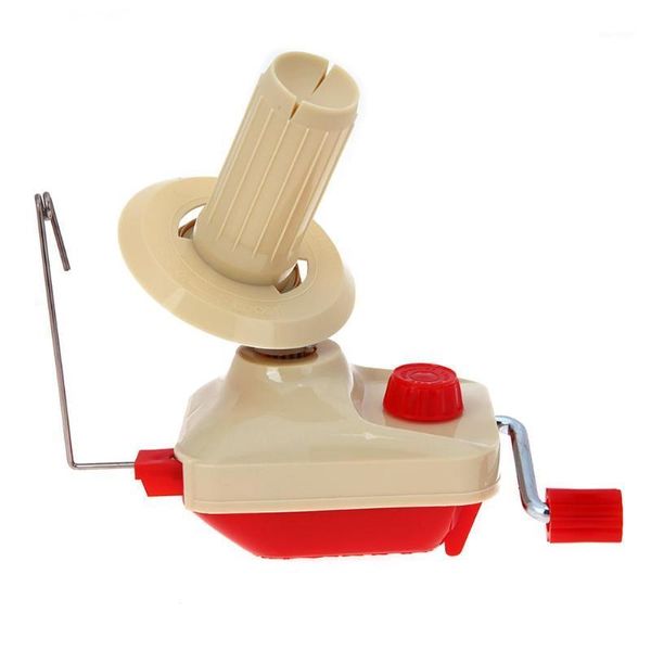 

handheld swift coiler for yarn fiber string ball wool winder holder hand operated cable winder machine fiber wool yarn craft1, Black