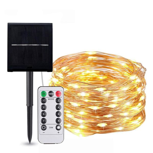 

fengrise 10m 20m напольный солнечные лампы гирлянд leds fairy garland праздник рождественская вечеринка солнечный сад водонепроницаемый свет