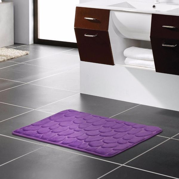 

3d stone bathroom mat 4060cm foam memory mats bathroom rug for floor bath mat non slip carpet doormat tapete banheiro yh s 002 sqckaq