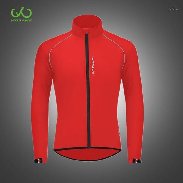 

wosawe thin motorcycle jacket windproof waterproof reflective ultralight storage clothing road racing motorbike windcoat1