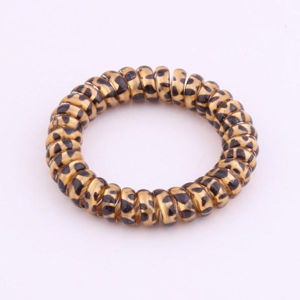 

5cm leopard telephone hair band headbands line rope women accessory lots q qylihh