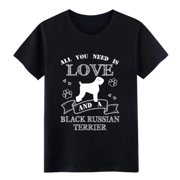 

black russian t errier design euro size 3xl formal crazy authentic summer style standard shirt hoodie designers t shirts sweatshirt