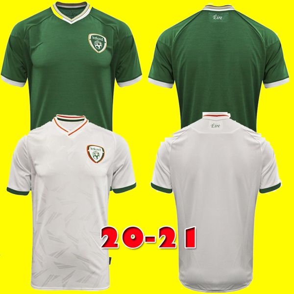

men kids 20 21 ireland soccer jersey 2020 2021 home away republic of ireland national team thailand quality uniforms, Black;yellow