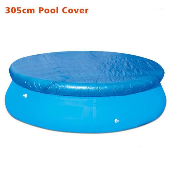 

dust proof lightweight above ground garden rainproof keep clean protective folding portable pool cover thicken universal durable1