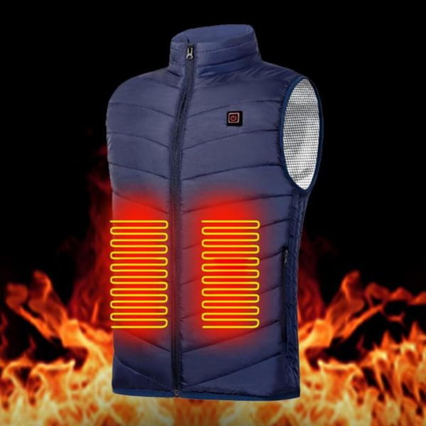 

outdoor t-shirts winter vest hunting sleeveless heating jacket, Gray;blue