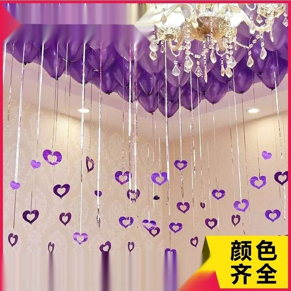 

sukfg rain silk love room pendantwedding pendant wedding decoration layout balloon venue sequins rain zzksd pendant silk