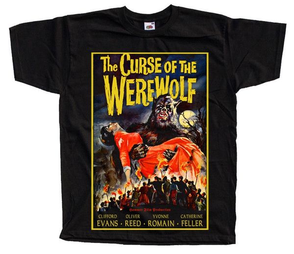 

the curse of the werewolf movie poster mens funny tshirts men streetwear 2019 tshirt 3d print t shirt custom sport hooded sweatshirt hoodie