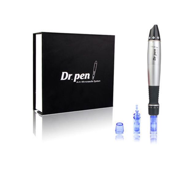 

new fashion designer dr. pen a1-c derma pen auto microneedle system adjustable needle lengths 0.25mm-3.0mm 6 speed electric dermapen