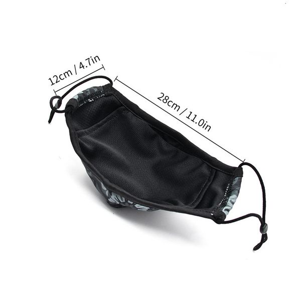 

face mouth pattern mountain bicycle sports biking windproof and dustproof riding protetive mask with breable valve hh9-3