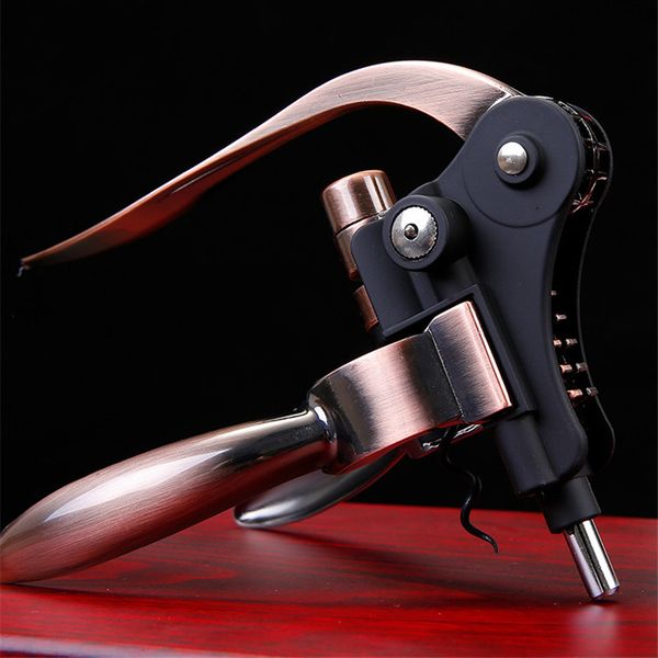 

professional zinc alloy wine opener lever arm steel rabbit corkscrew wine bottle opener tool cork dropshipping
