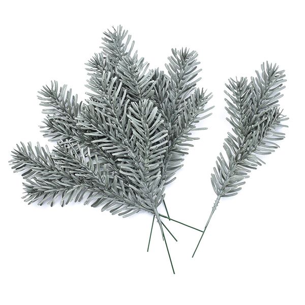 

2pcs plastic christmas tree artificial plants wedding decorative flowers pine needle home decor accessories bridal clearance