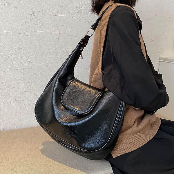 

vintage women shoulder bags pu leather handbags and purses 2020 new high capacity hand bag lady winter brand trending hobos bags