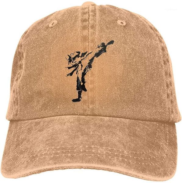 

Taekwondo Unisex Soft Casquette Cap Vintage Adjustable Baseball Caps1, Blue;gray
