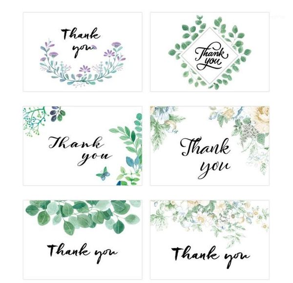 

thank you cards creative thanksgiving greeting card english letter thank you gift cards 6 pieces per set1