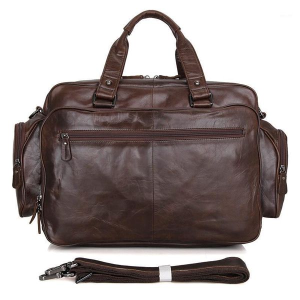 

briefcases cow leather shoulder bag large capacity lapbriefcase bags for documents messenger vintage business lap